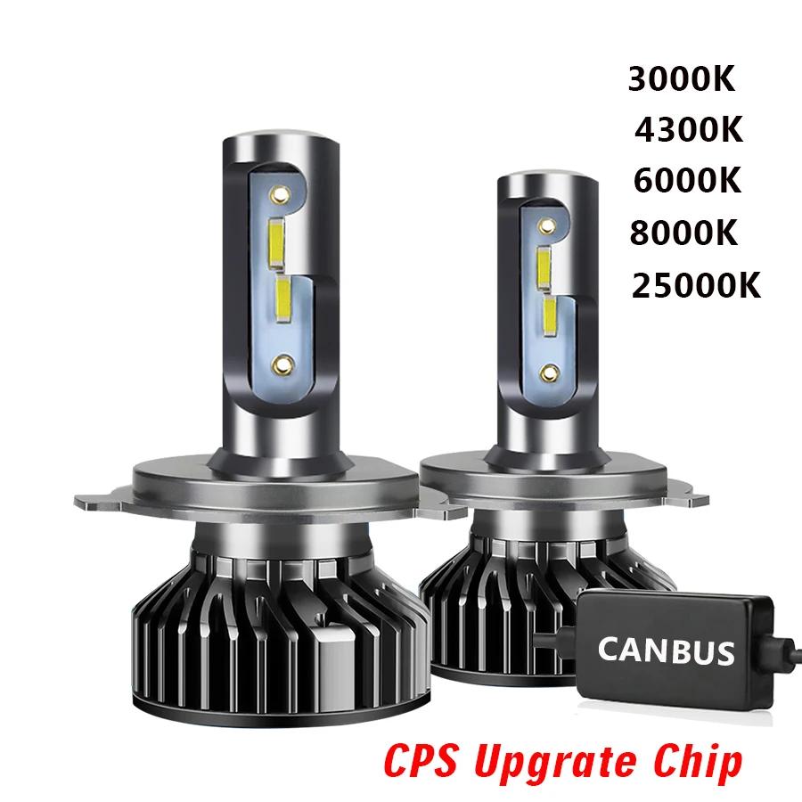 LED  CSP Ĩ, 3000K 6000K H4 LED H7 Canbus H1 H3 H8 H11 9005 HB3 9006 HB4, ڵ  Ȱ , 20000LM